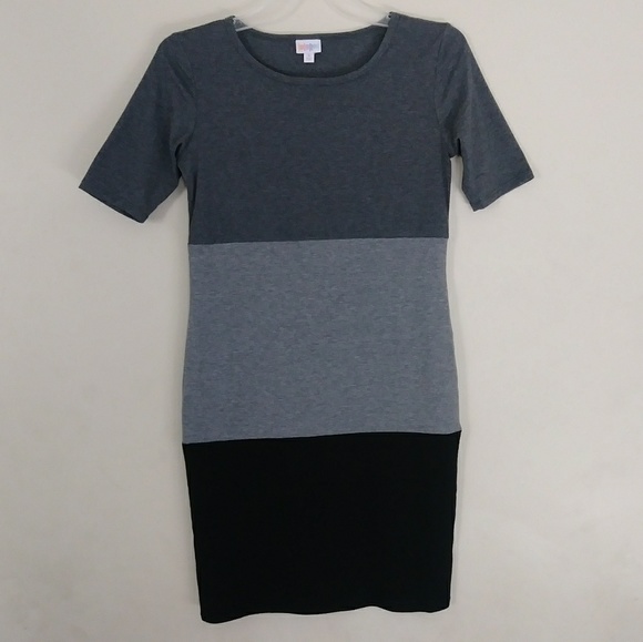 LuLaRoe Dresses & Skirts - LuLaRoe Julia Stretch Shirt Dress size Medium